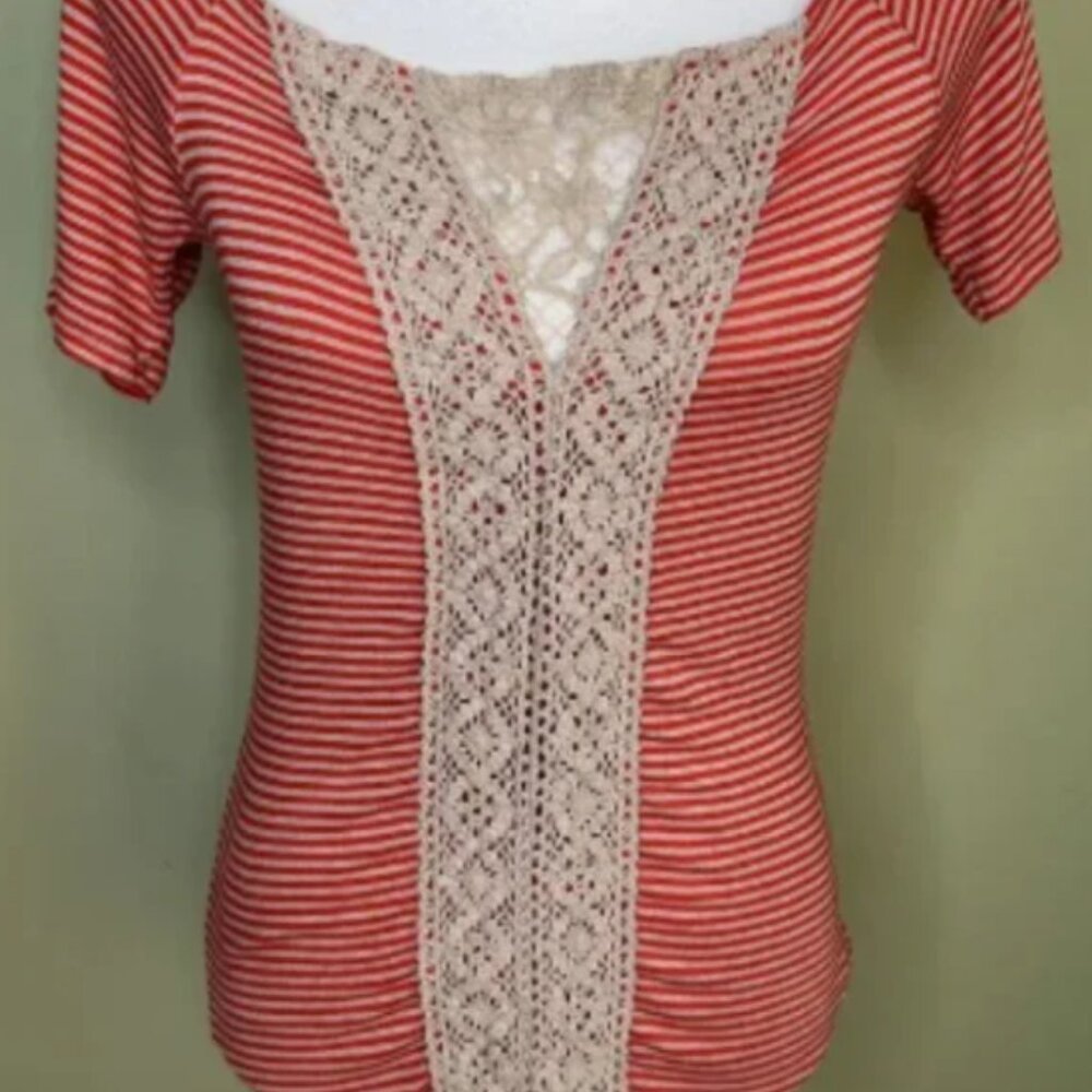 Free People Embroidered Top in Large - NWOT
